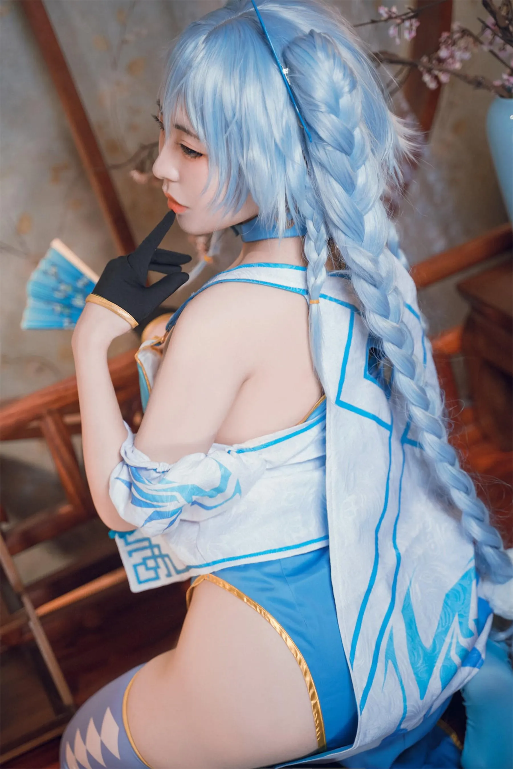 虎森森 – NO.17 少女前线 翠雀媚 [41P]插图2